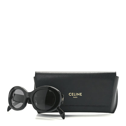 Celine Acetate Triomphe 01 Sunglasses CL 40194U Black 7 of 7