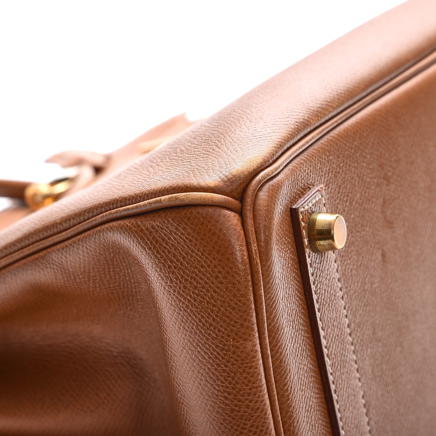 Hermes Courchevel HAC Birkin 32 Gold 32 of 37