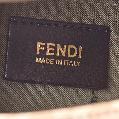 Fendi Zucchino Spalmati Vitello Mini Mama Baguette Vacchetta Camelia 6 of 11