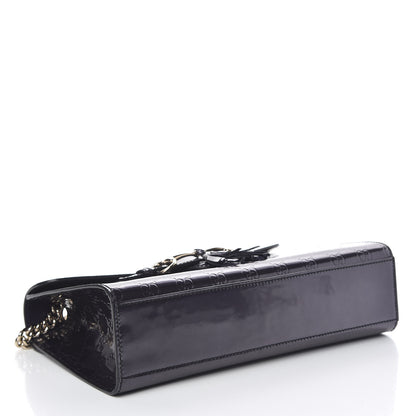 Gucci Shine Guccissima Medium Emily Chain Shoulder Bag Melanzana 4 of 11