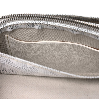 Goyard Goyardine Plumet Wallet Clutch White 10 of 13