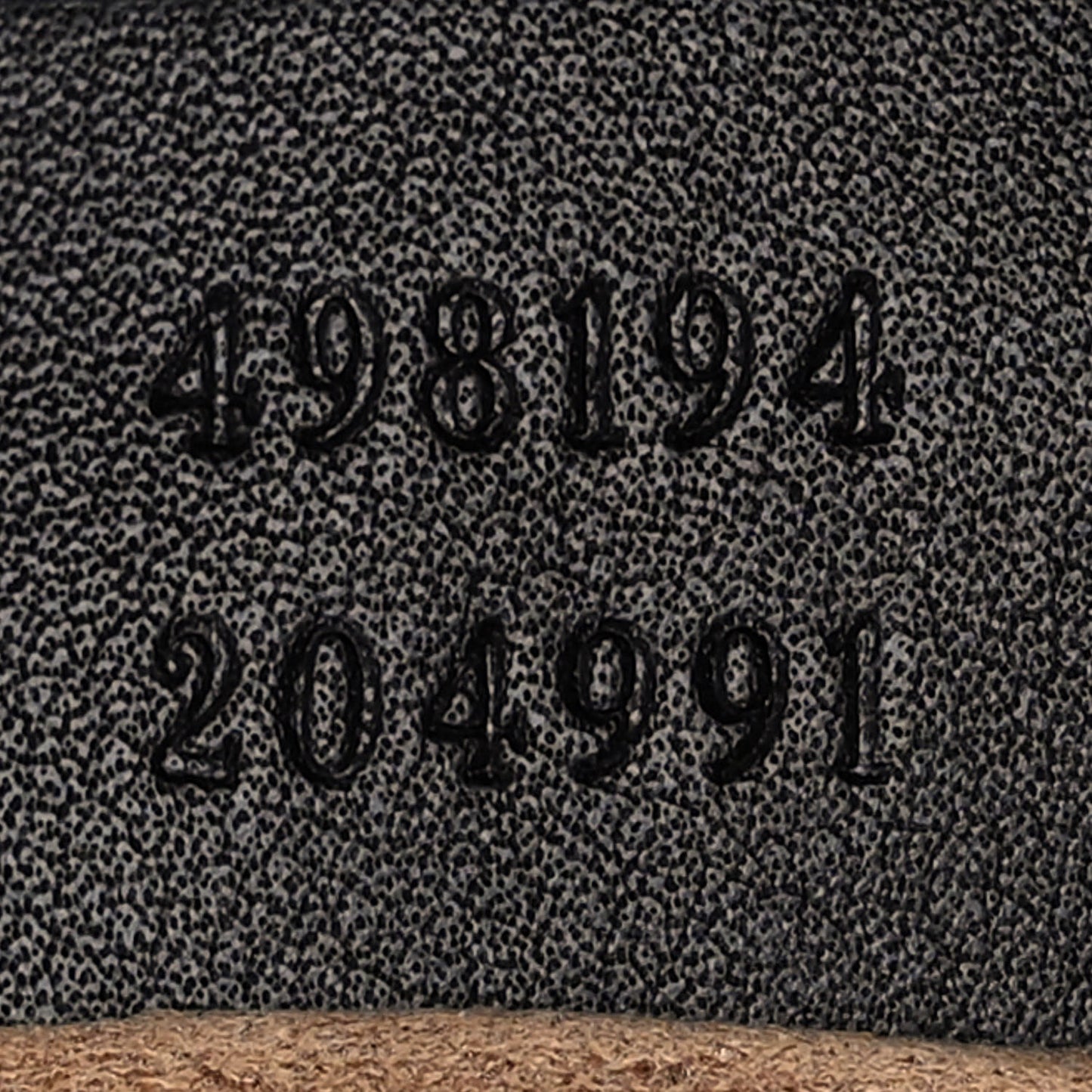 GG Supreme Monogram Calfskin Padlock Backpack Beige Cuir Black