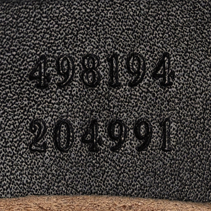 Gucci GG Supreme Monogram Calfskin Padlock Backpack Beige Cuir Black 7 of 13