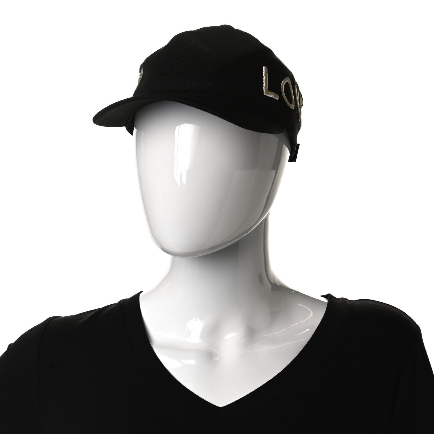 Gucci Cotton Loved Gucci Baseball Hat M Black 2 of 9