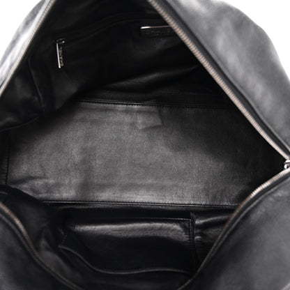 Chanel Smooth Calfskin Medium Luxe Ligne Bowler Black 5 of 9