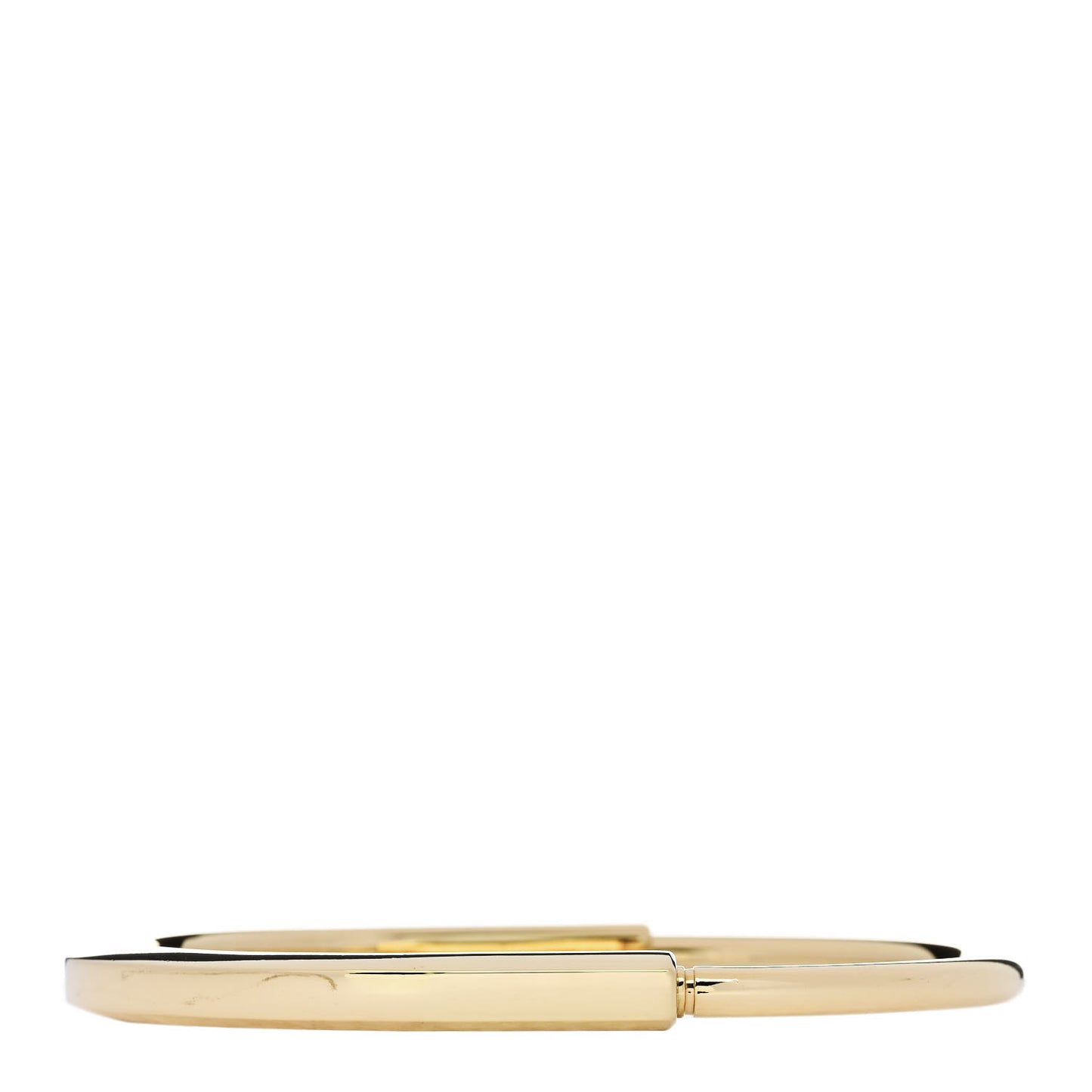 18K Yellow Gold Tiffany Lock Bangle Bracelet