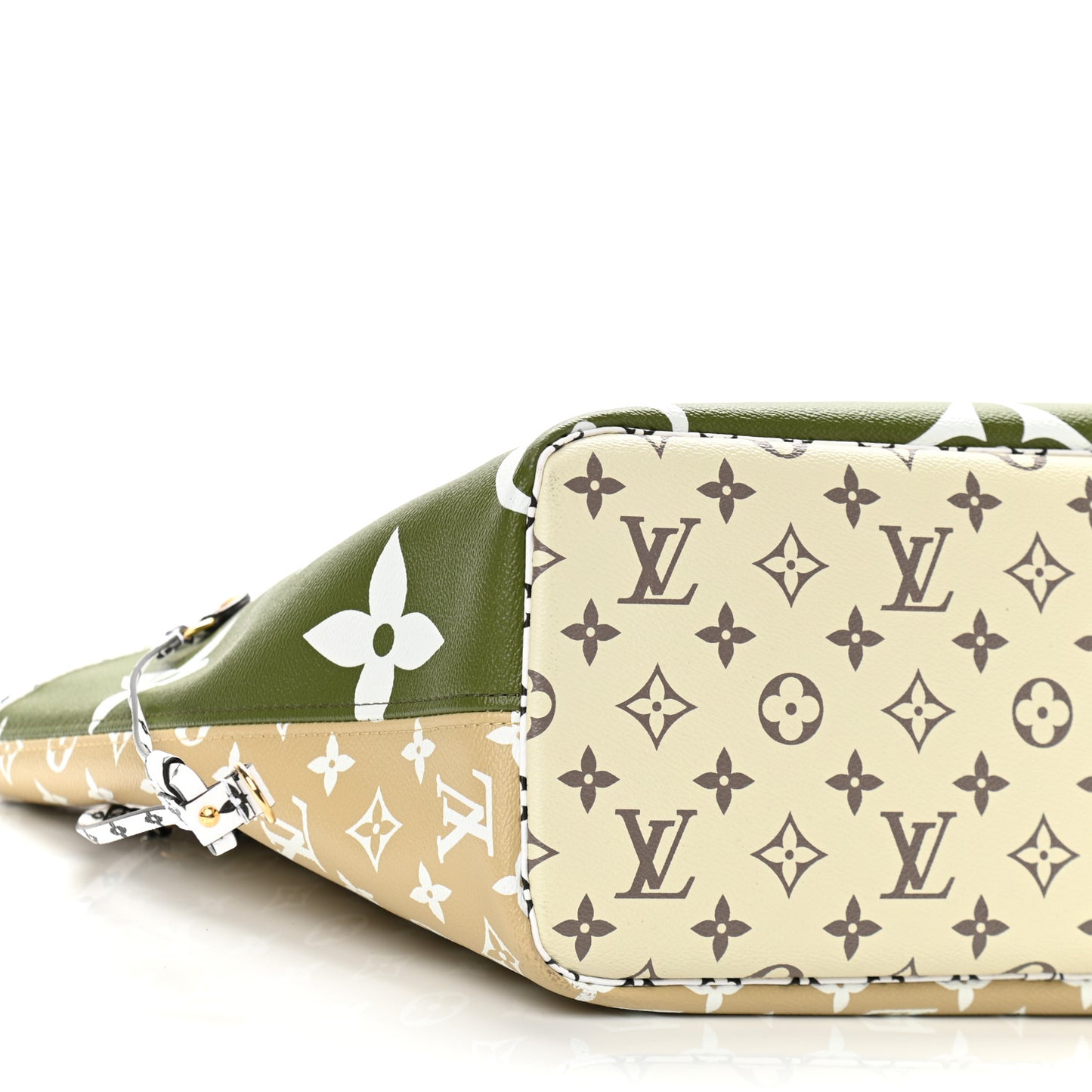 Monogram Giant Neverfull MM Kaki