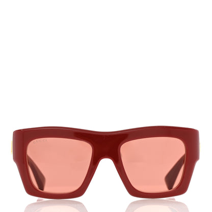 Gucci Acetate Square Sunglasses GG1772S Red 2 of 9