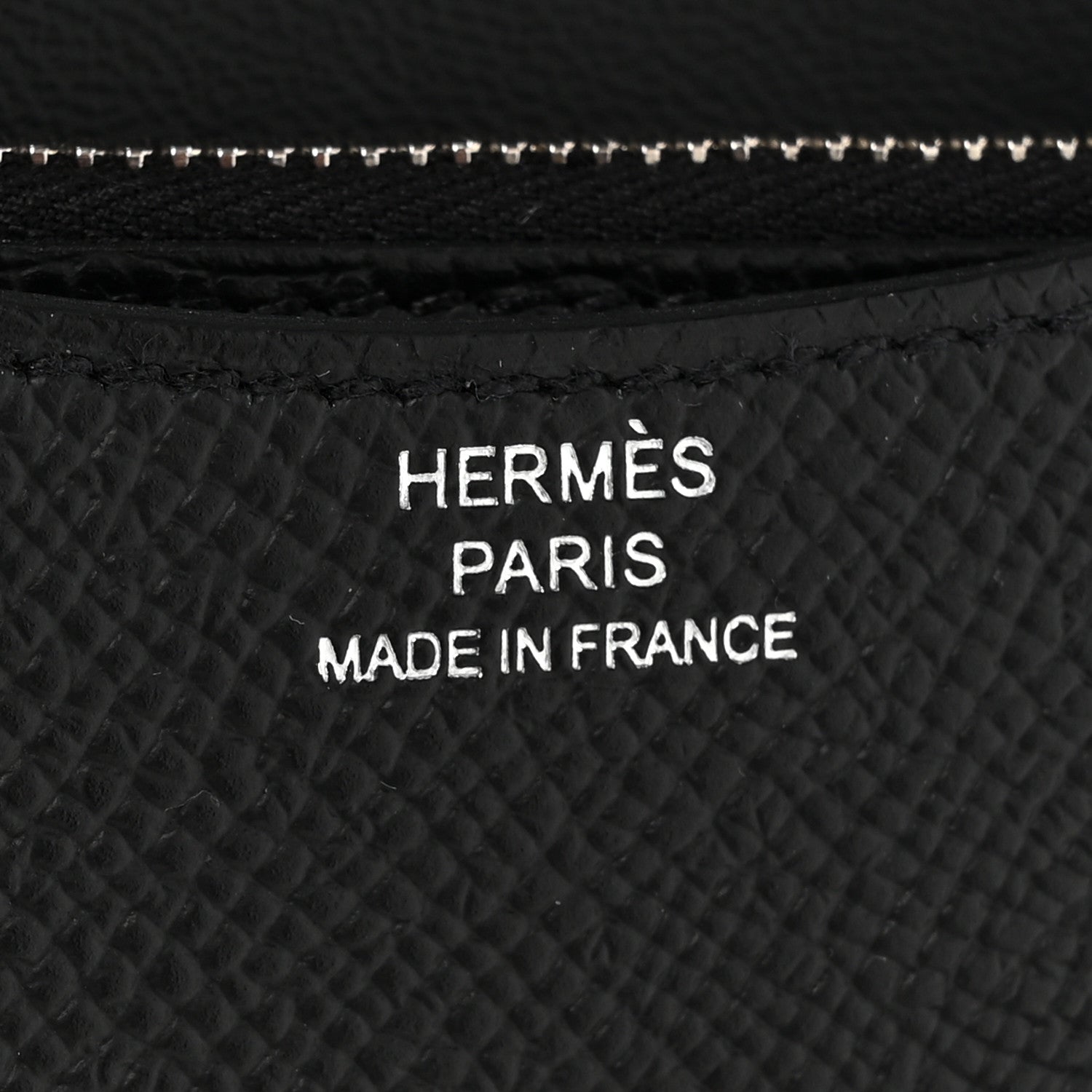 Hermes Epsom Constance Slim Wallet Black 7 of 9