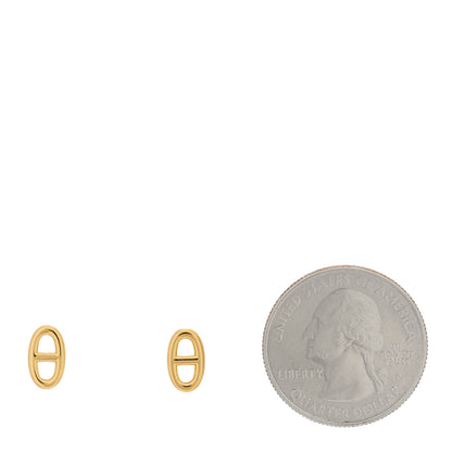 Hermes 18K Rose Gold TPM Farandole Stud Earrings 2 of 5