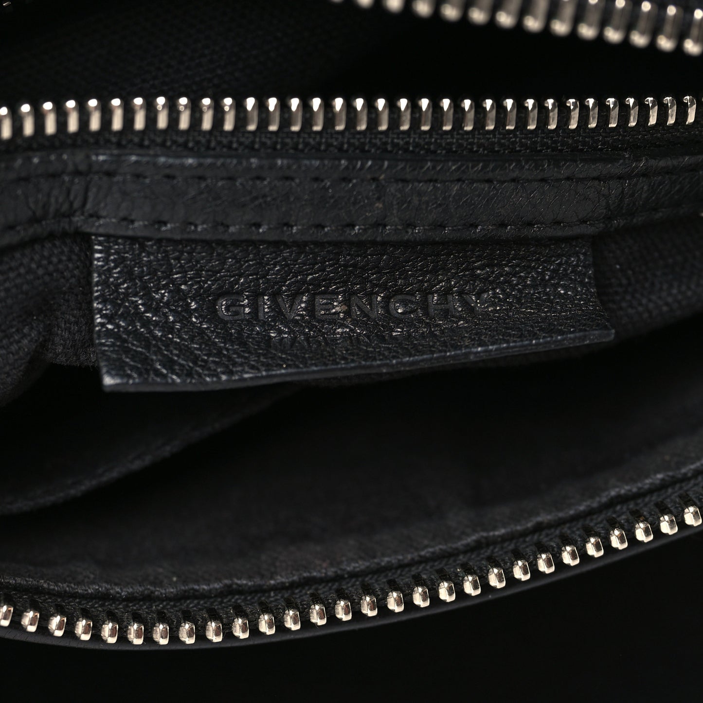 Sugar Goatskin Small Pandora Black