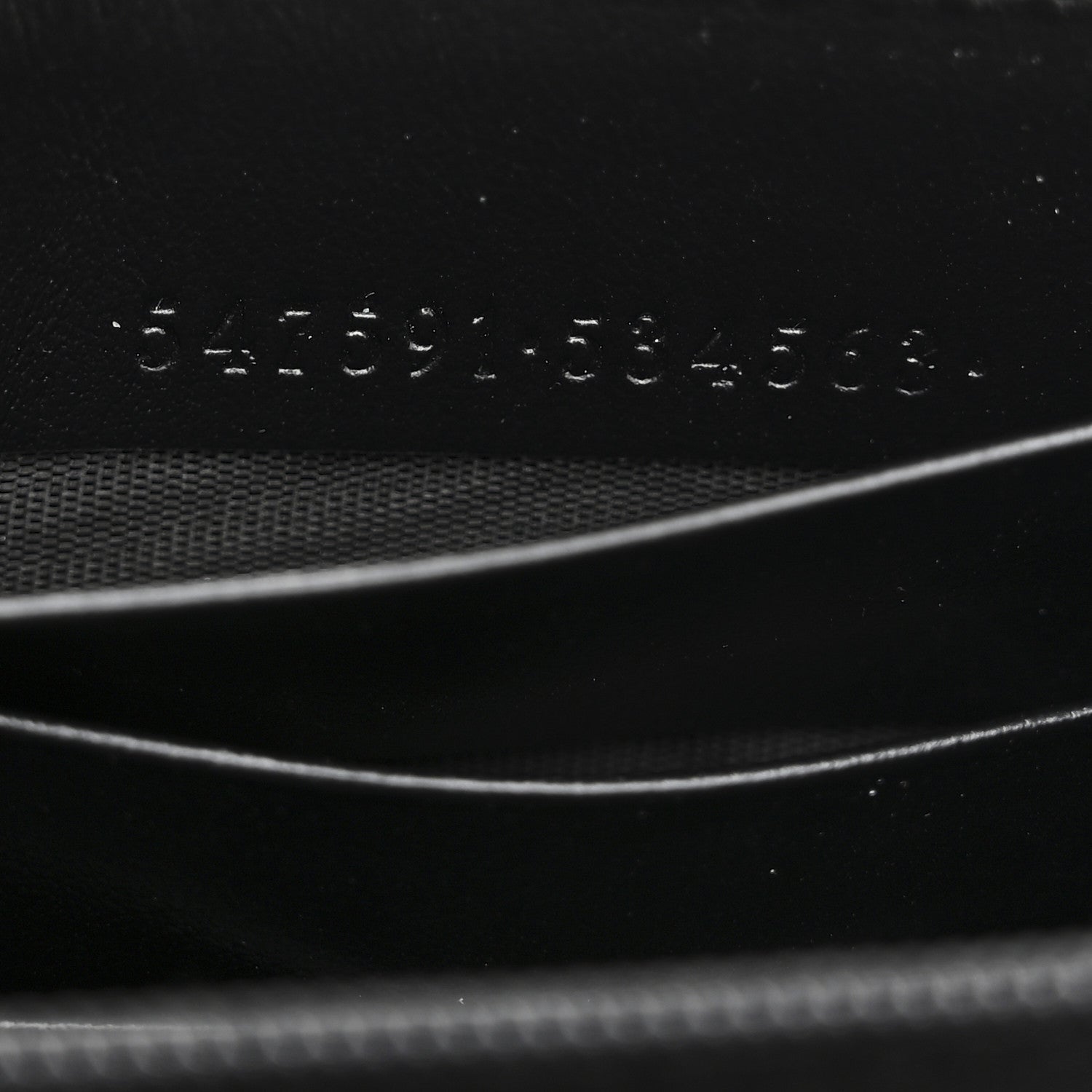 Gucci Plutone Calfskin Logo Zip Around Wallet Black 7 of 8
