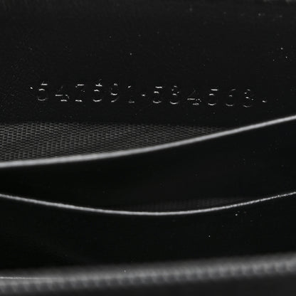 Gucci Plutone Calfskin Logo Zip Around Wallet Black 7 of 8