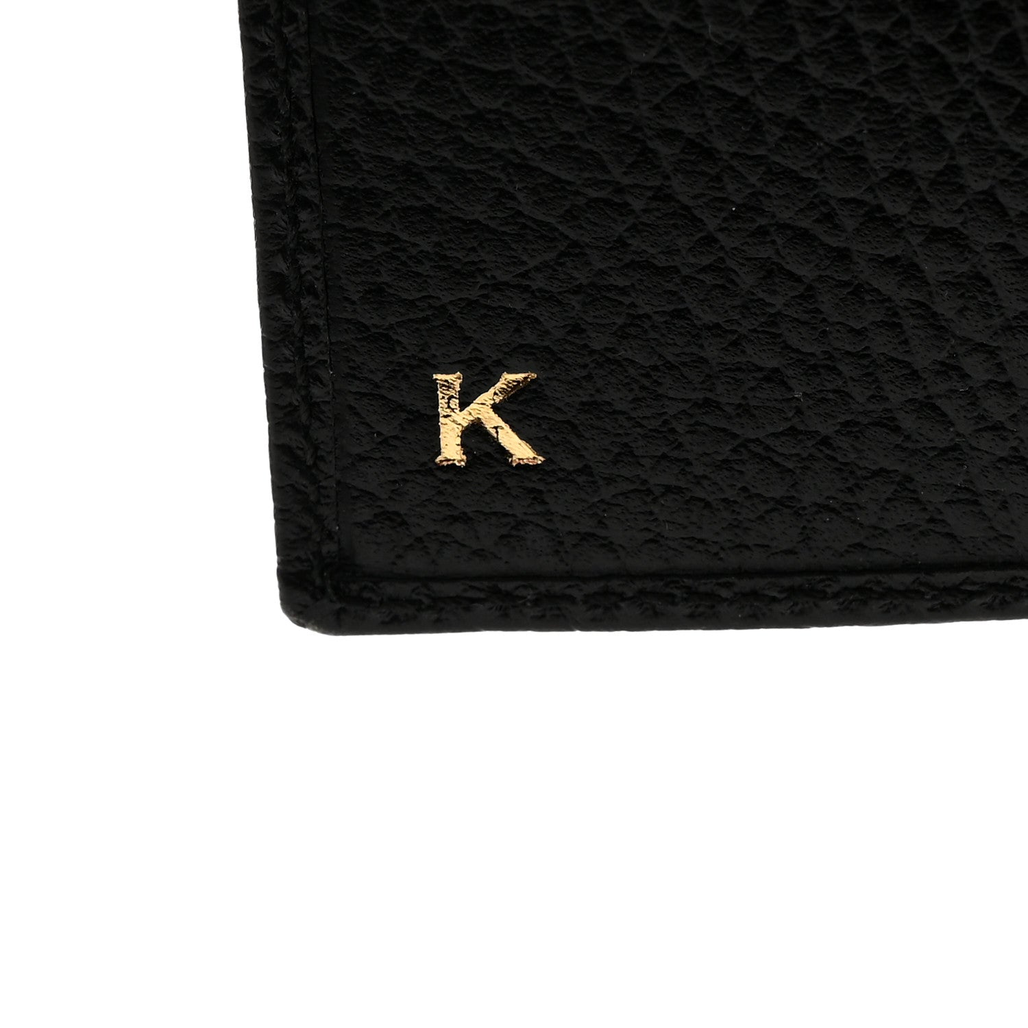 Gucci Pebbled Calfskin GG Marmont 6 Key Holder Black 7 of 7