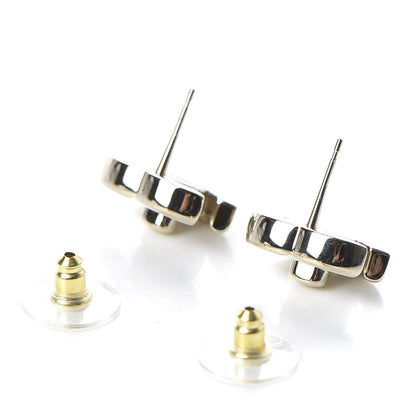 Chanel Metal CC Turnlock Earrings Gold 3 of 5