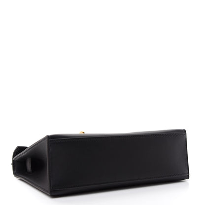 Hermes Swift Kelly Pochette Clutch Black 4 of 7