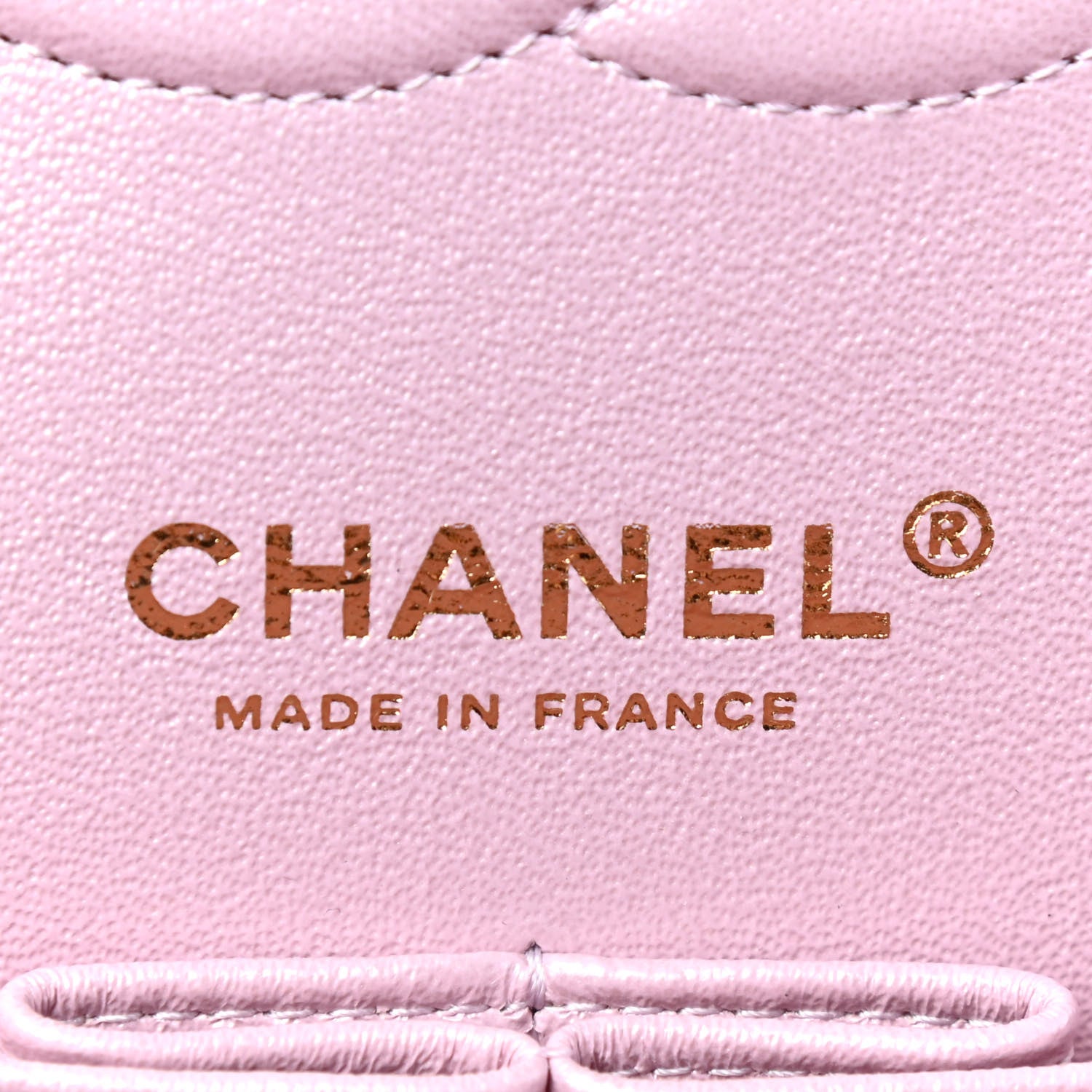 Chanel Iridescent Calfskin Quilted Medium Double Flap Light Pink 6 of 9