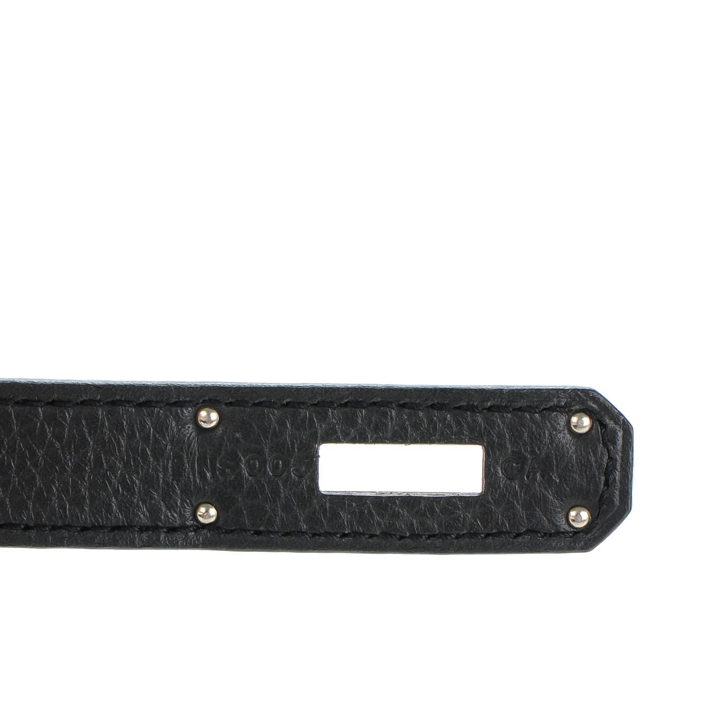 Hermes Taurillon Clemence Jypsiere 28 Black 7 of 10