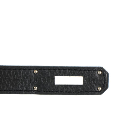 Hermes Taurillon Clemence Jypsiere 28 Black 7 of 10
