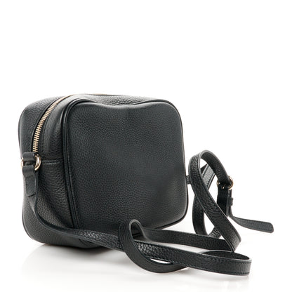 Gucci Pebbled Calfskin Small Soho Disco Bag Black 3 of 12