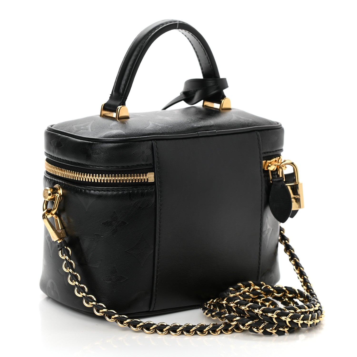 Louis Vuitton Monogram Ink Vanity PM Black 3 of 8