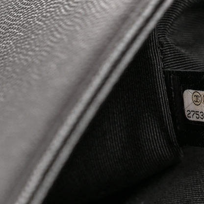 Chanel Caviar Quilted New Medium Boy Flap Black 7 of 12
