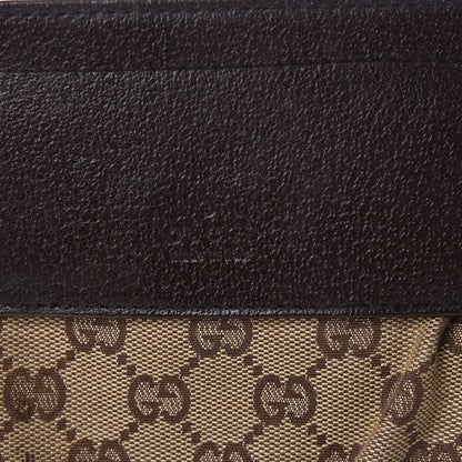 Gucci GG Monogram Double Pocket Belt Bag Dark Brown 6 of 10