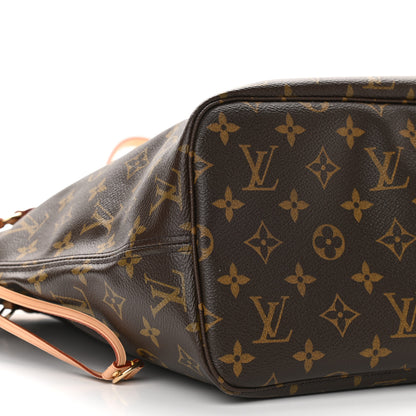 Louis Vuitton Monogram V Neverfull MM Turquoise 9 of 11