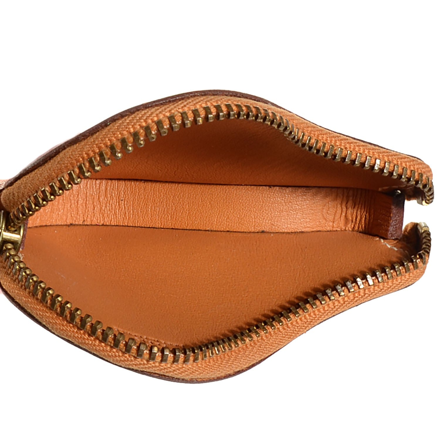Hermes Natural Barenia Pear Coin Purse 6 of 11