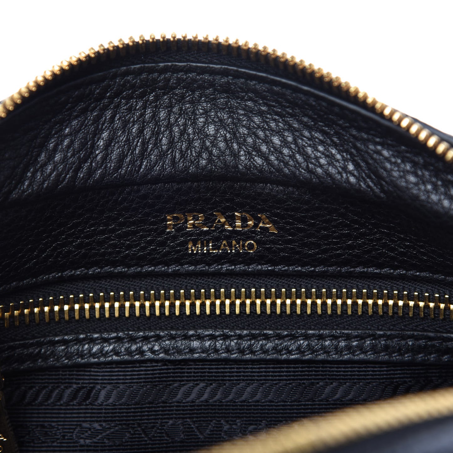 Vitello Daino Camera Crossbody Black