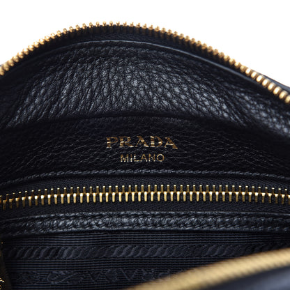 Prada Vitello Daino Camera Crossbody Black 8 of 10