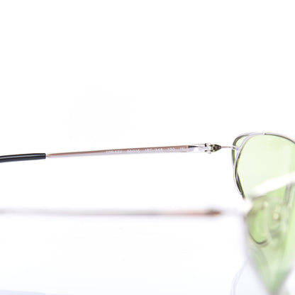 Prada Metal Cat Eye Sunglasses SPR 62V Green 5 of 8