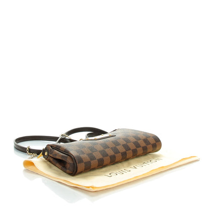 Louis Vuitton Damier Ebene Eva Clutch 4 of 8