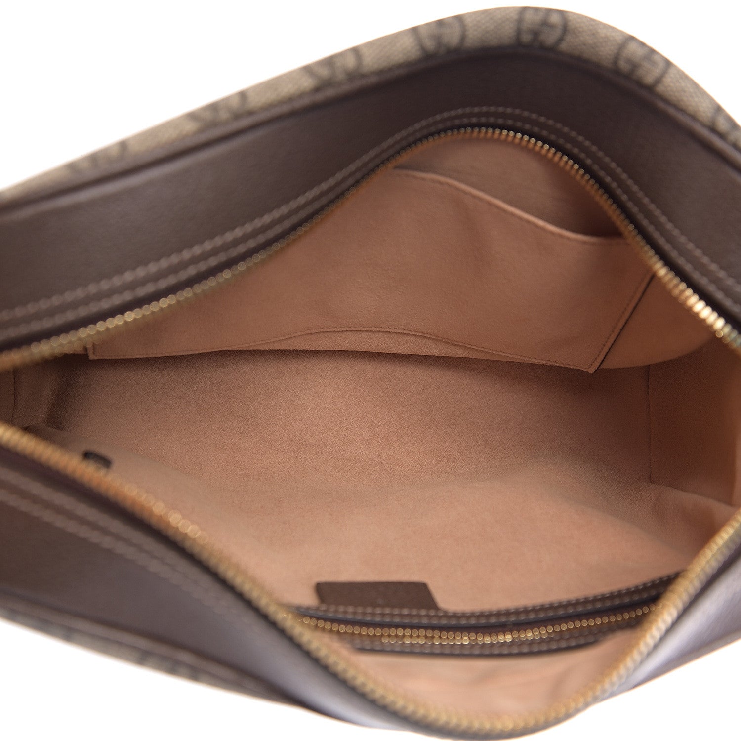 Gucci GG Supreme Monogram Web Small Ophidia Shoulder Bag Brown 4 of 9
