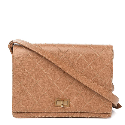 Chanel Calfskin Stitched Mademoiselle Flap Brown 1 of 10