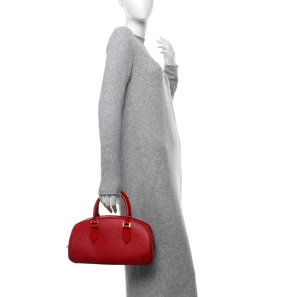 Louis Vuitton Epi Jasmin  Castillan Red 2 of 10