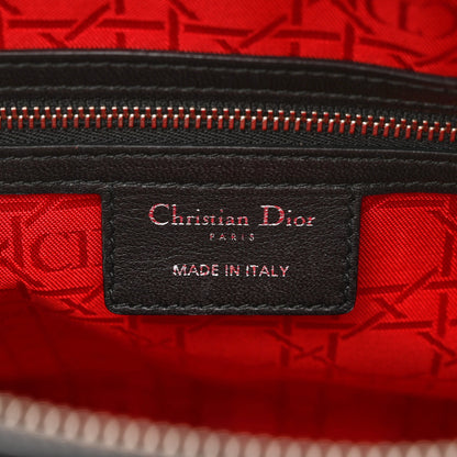 Christian Dior Lambskin Cannage Large Lady Dior Black 6 of 10
