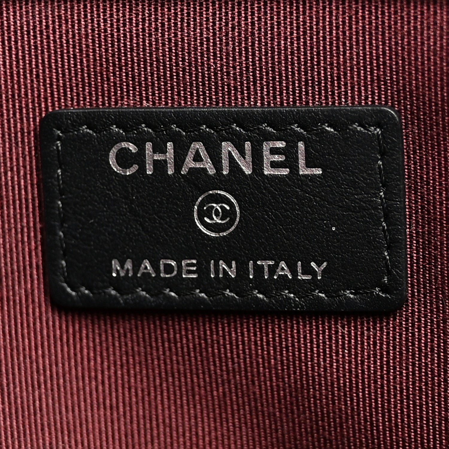 Chanel Caviar Quilted Large Cosmetic Case Black 6 of 8