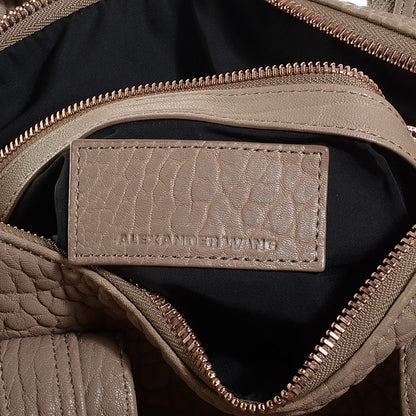 Alexander Wang Pebbled Lambskin Rocco Latte 6 of 9