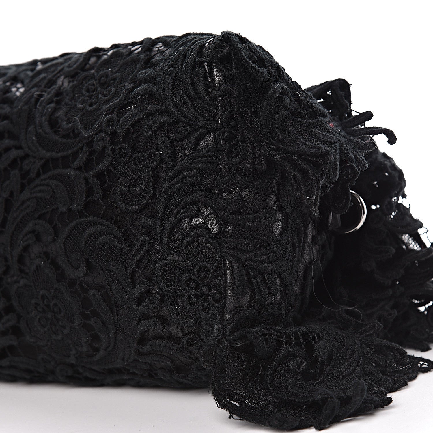 Prada Lace Pizzo S Bowler Black 11 of 12