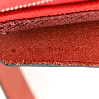 Hermes Military Toile Vache Hunter Herbag Zip Retourne 20 Rouge Piment Rouge H 13 of 19