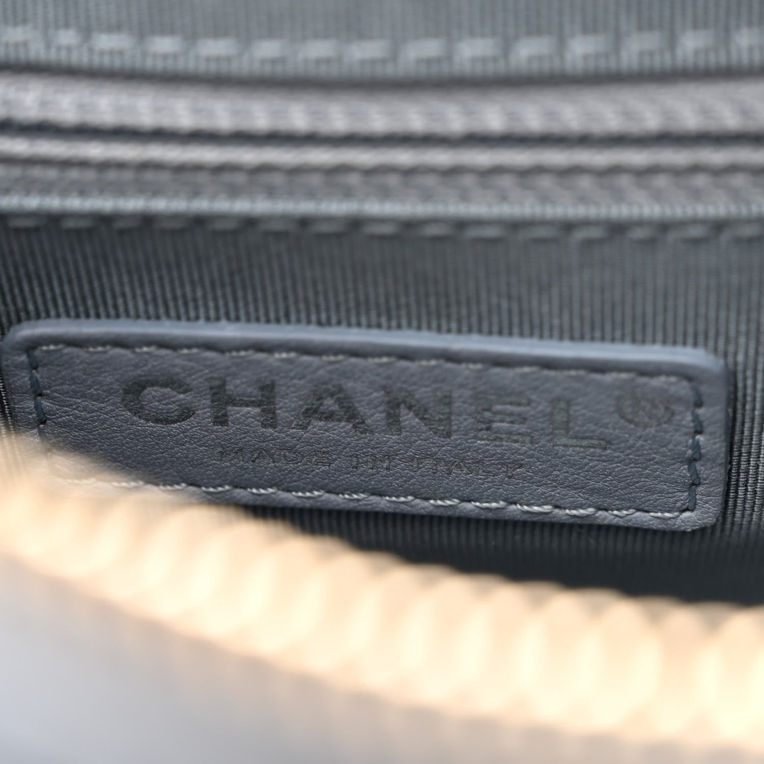 Chanel Aged Calfskin Quilted Small Gabrielle Hobo Light Blue 6 of 10