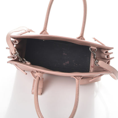 Saint Laurent Grained Calfskin Baby Sac De Jour Antique Rose 6 of 14