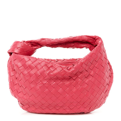 Bottega Veneta Nappa Intrecciato Teen Jodie Hobo Cranberry 1 of 11