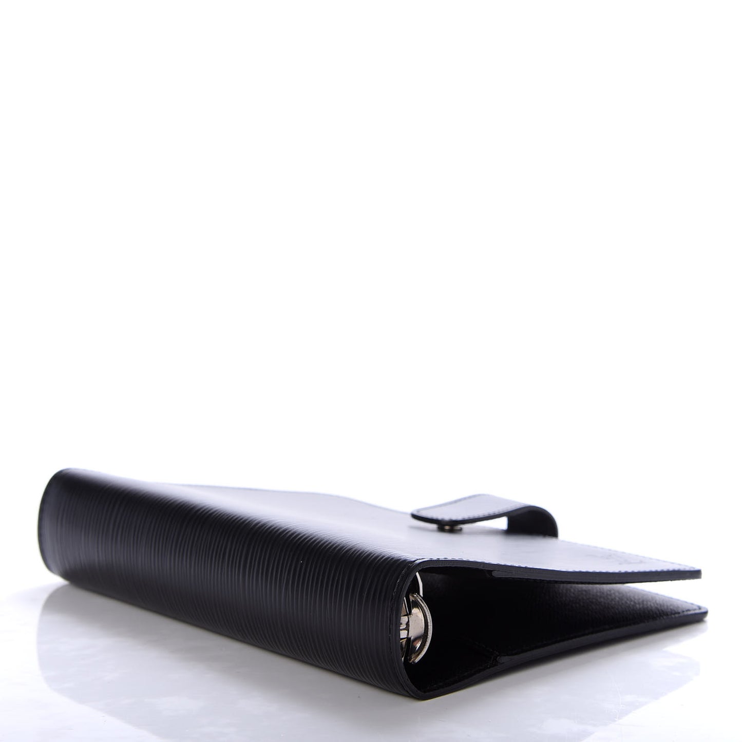 Epi Medium Ring Agenda Cover Black