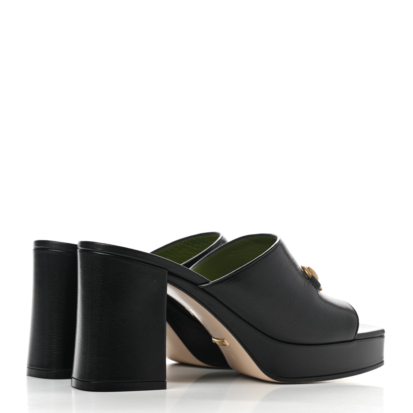 Granada Kid Houdan Platform Slide Sandals 39 Black