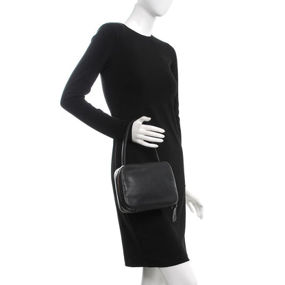 Chanel Calfskin CC Top Handle Bag Black 2 of 15