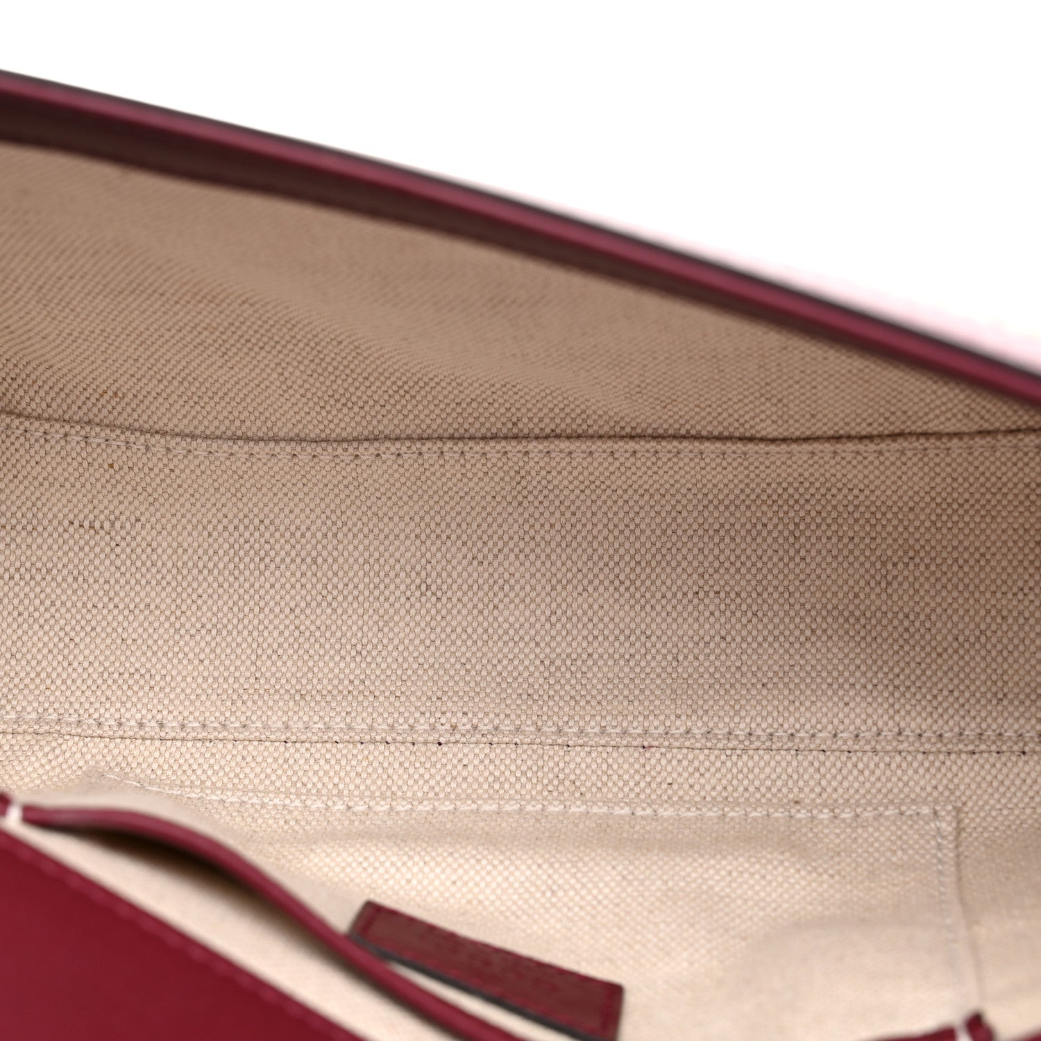 Gucci GG Supreme Monogram Horsebit 1955 Small Soft Top Handle Shoulder Bag Beige Dark Red 5 of 10