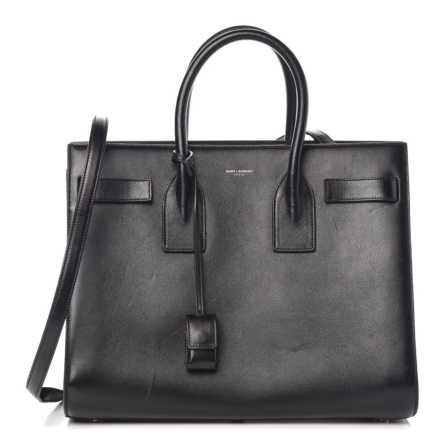 Saint Laurent Calfskin Small Sac De Jour Black 1 of 13