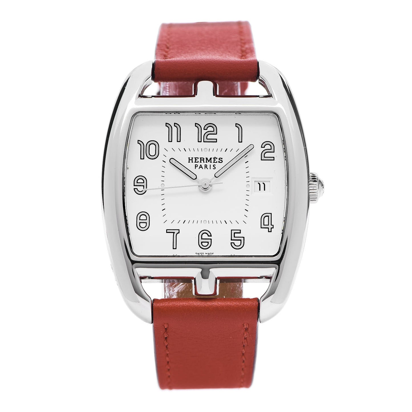Stainless Steel Swift 33mm Cape Cod Tonneau Quartz Watch Capucine
